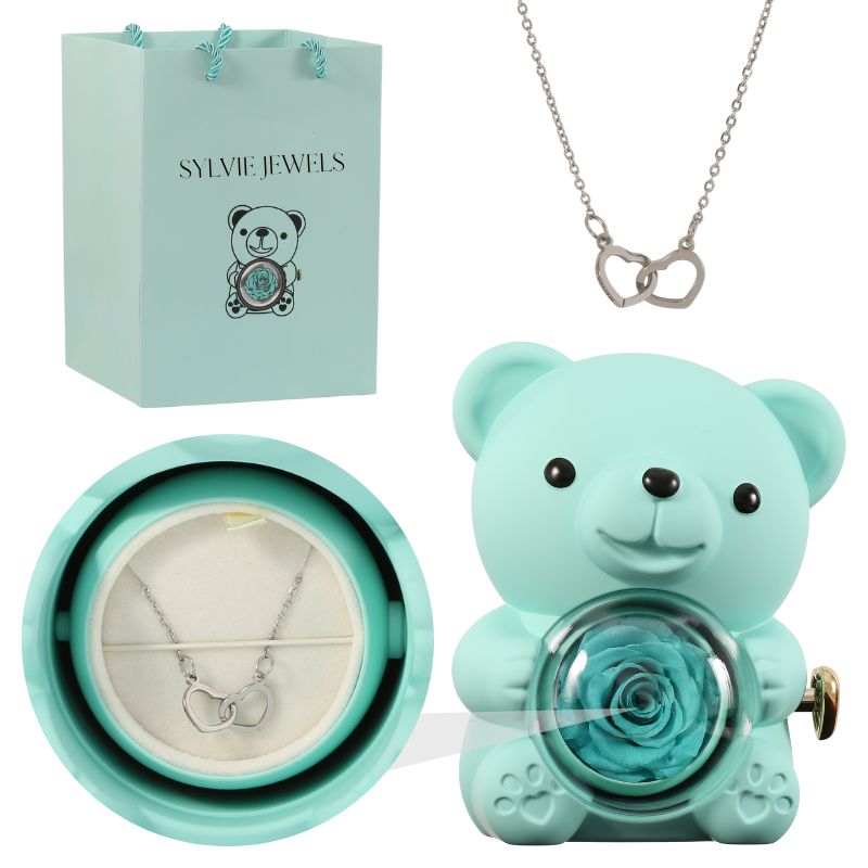BearLove™ - Ours éternelle avec collier gravé