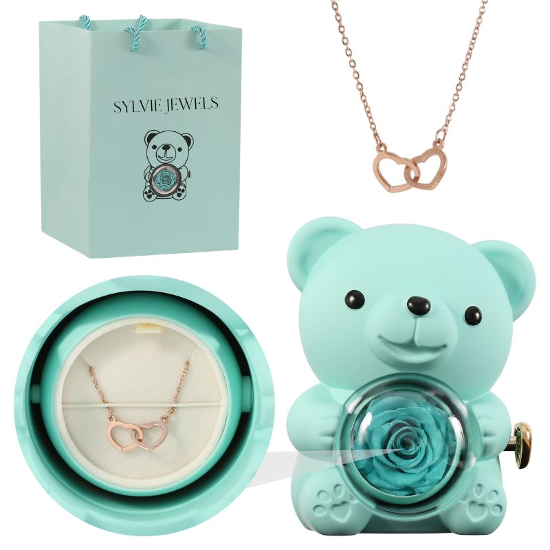 BearLove™ - Ours éternelle avec collier gravé