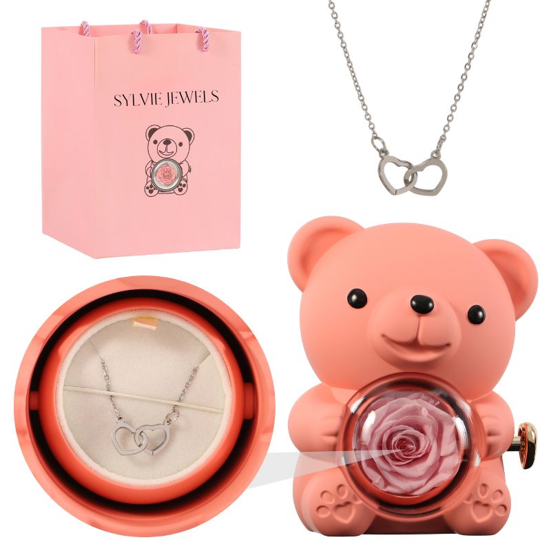 BearLove™ - Ours éternelle avec collier gravé