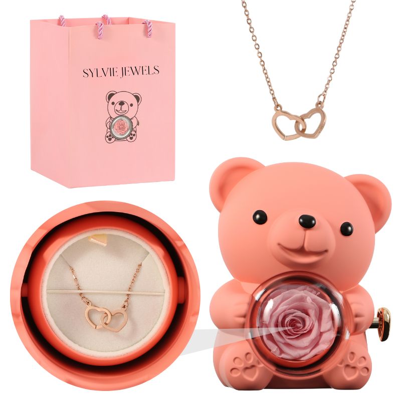 BearLove™ - Ours éternelle avec collier gravé