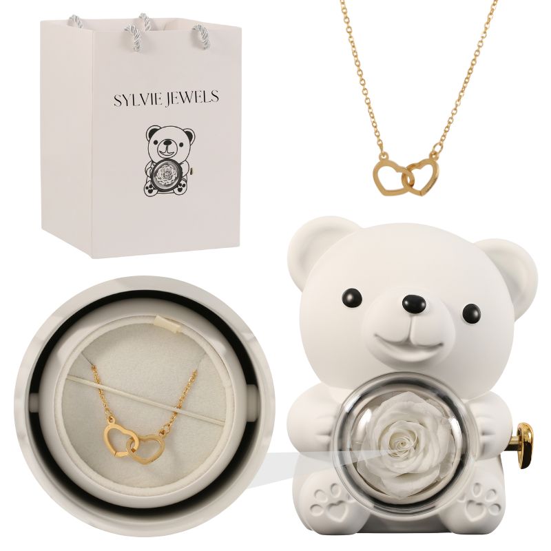 BearLove™ - Ours éternelle avec collier gravé