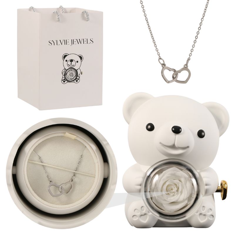 BearLove™ - Ours éternelle avec collier gravé