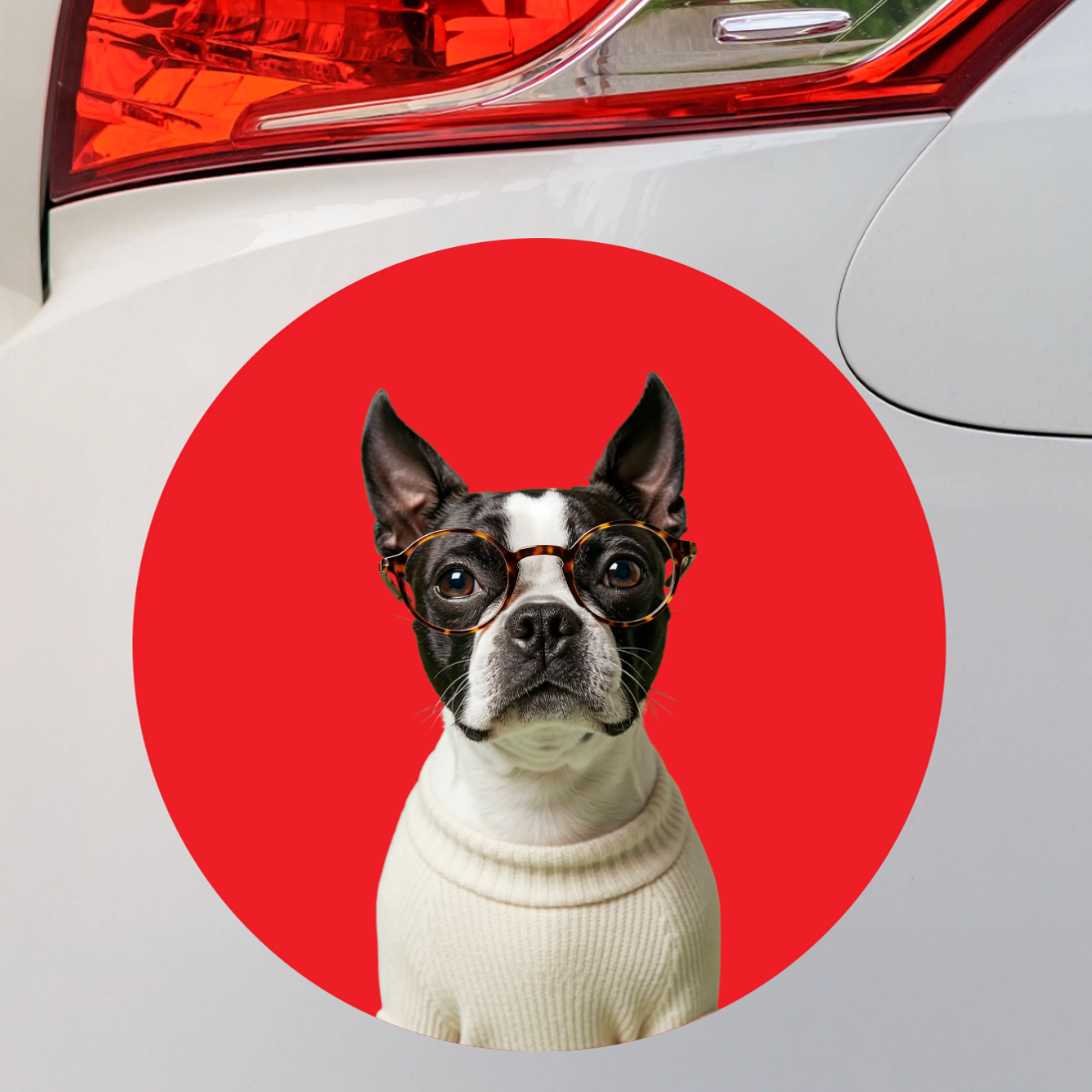 DogSticker™ - Autocollant personnalisé chien pour voiture