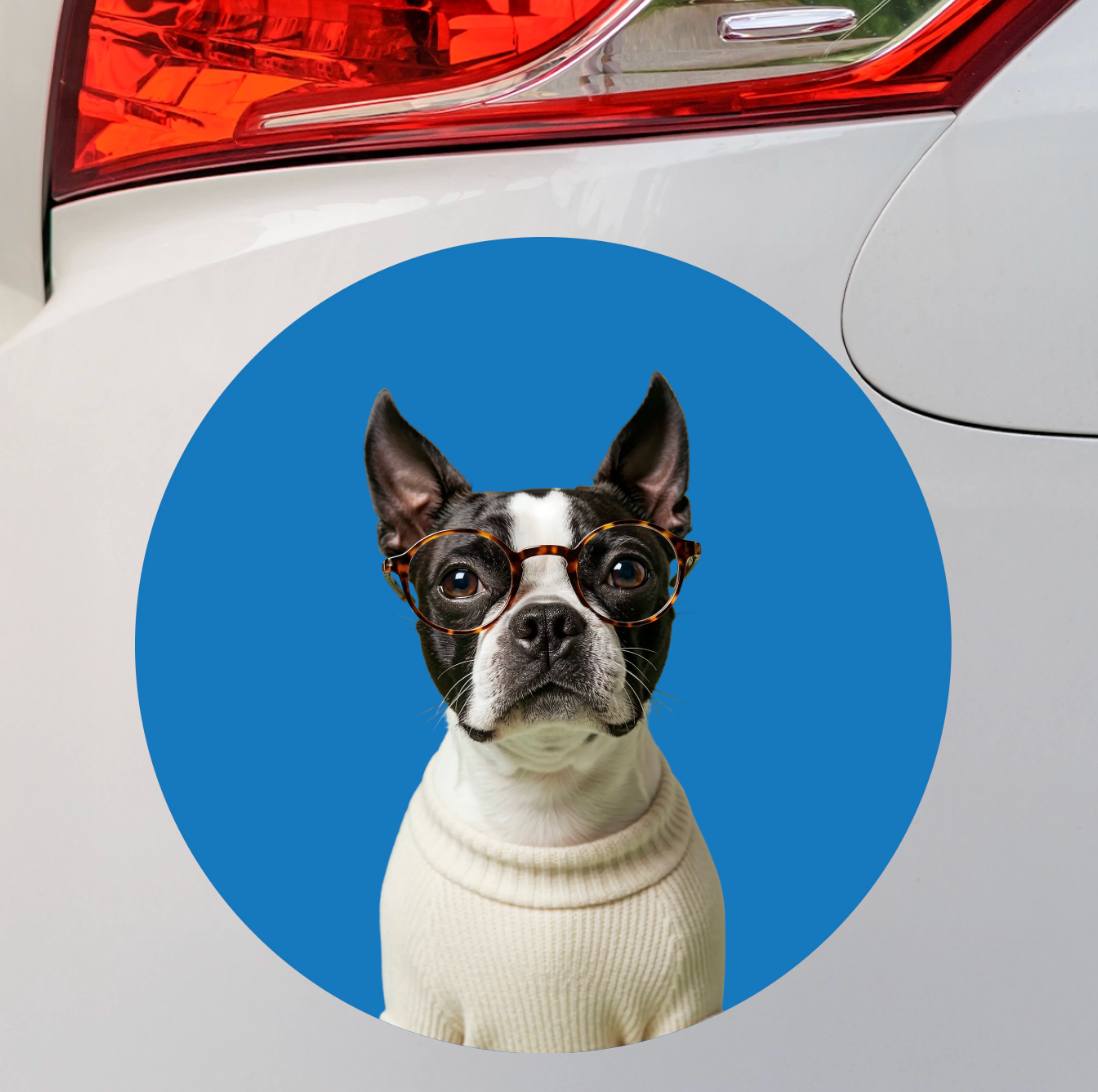 DogSticker™ - Autocollant personnalisé chien pour voiture