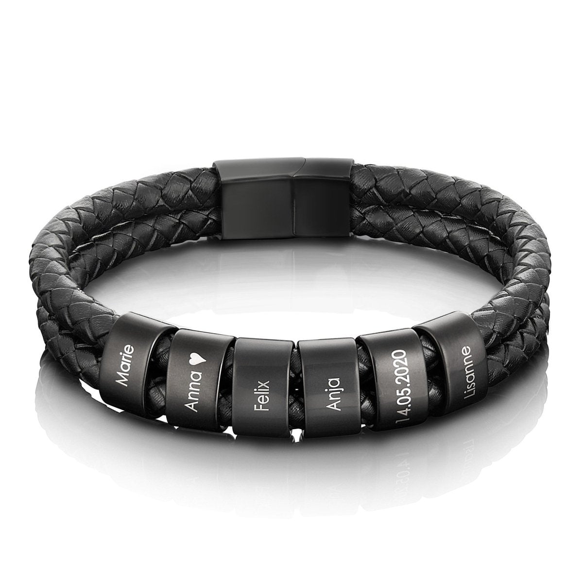 Héritage™ - Bracelet pour papa gravé et personnalisable
