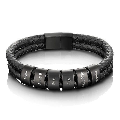 Héritage™ - Bracelet pour papa gravé et personnalisable