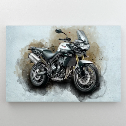 RideArt™ - Poster moto style aquarelle