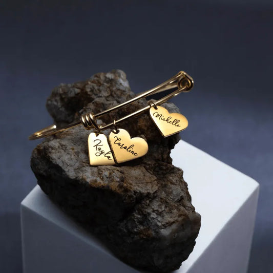 Liens du Cœur™ – Bracelet avec cœurs personnalisés
