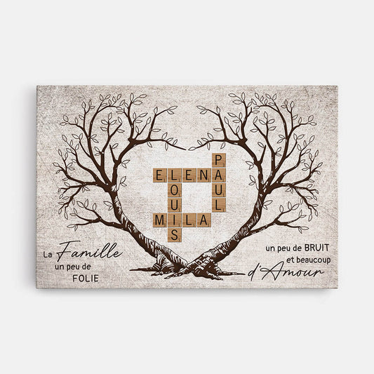L’Arbre des Mots™ - Arbre de vie prénom personnalisé