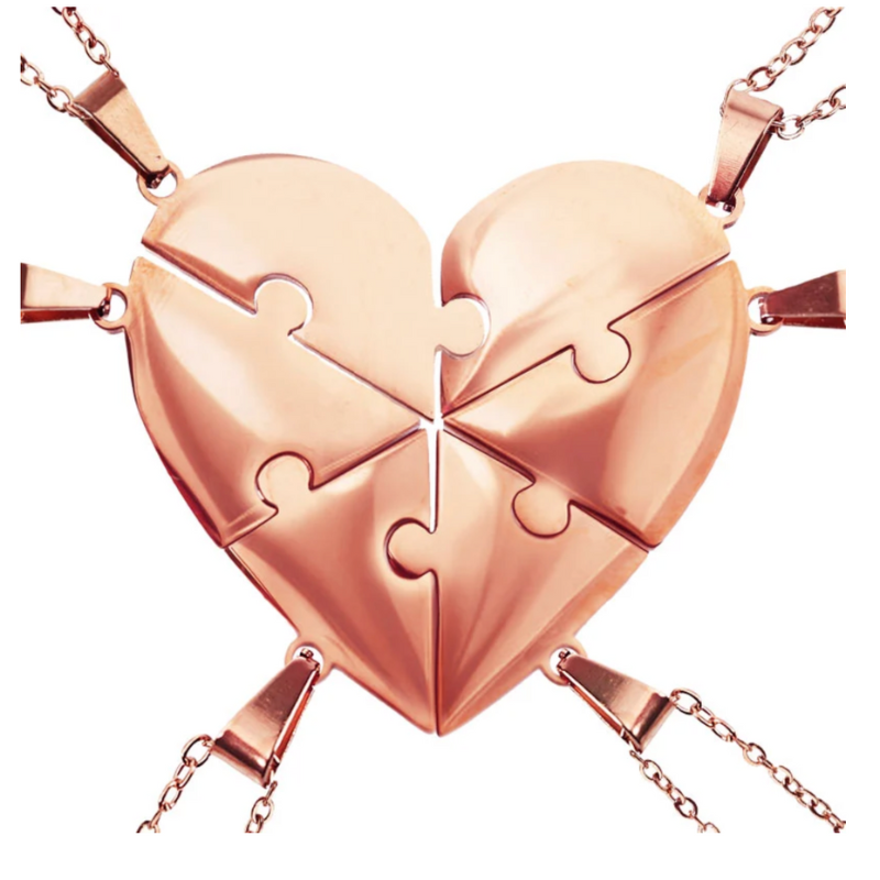 Liaison™ - Collier puzzle famille personnalisé