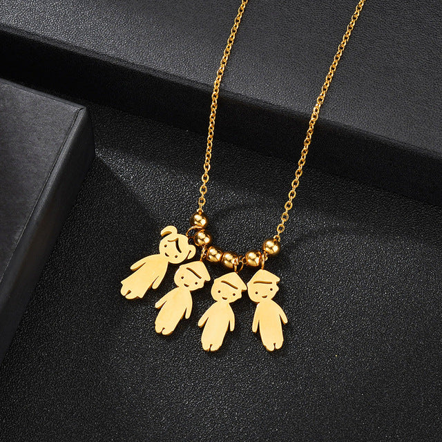 Amour Maternel™ - Collier Personnalisé avec Prénoms