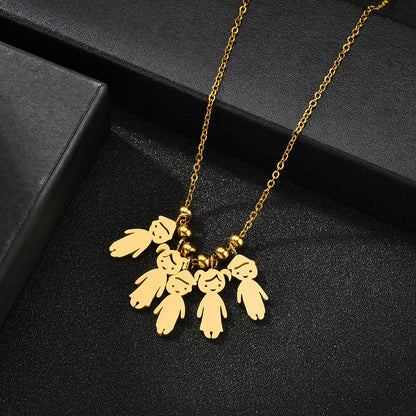 Amour Maternel™ - Collier Personnalisé avec Prénoms