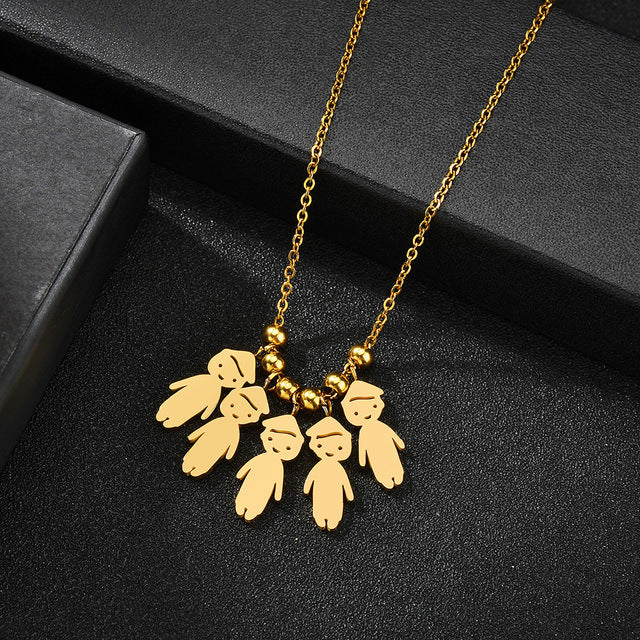 Amour Maternel™ - Collier Personnalisé avec Prénoms