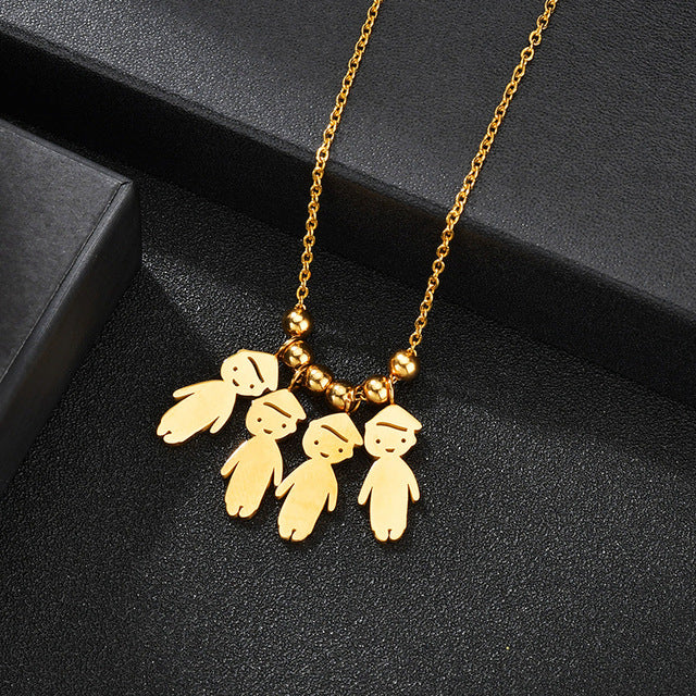 Amour Maternel™ - Collier Personnalisé avec Prénoms