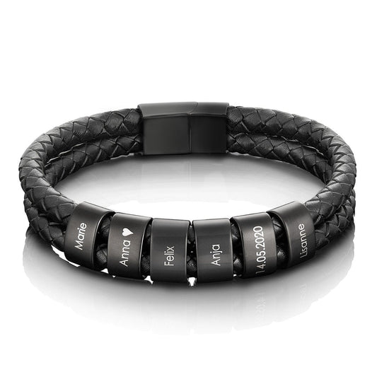 Héritage™ - Bracelet pour papa gravé et personnalisable