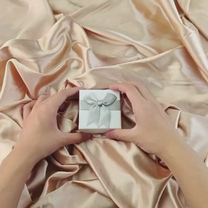 Gouttes Éternelles™ - Collier pendentif goutte en acier inoxydable